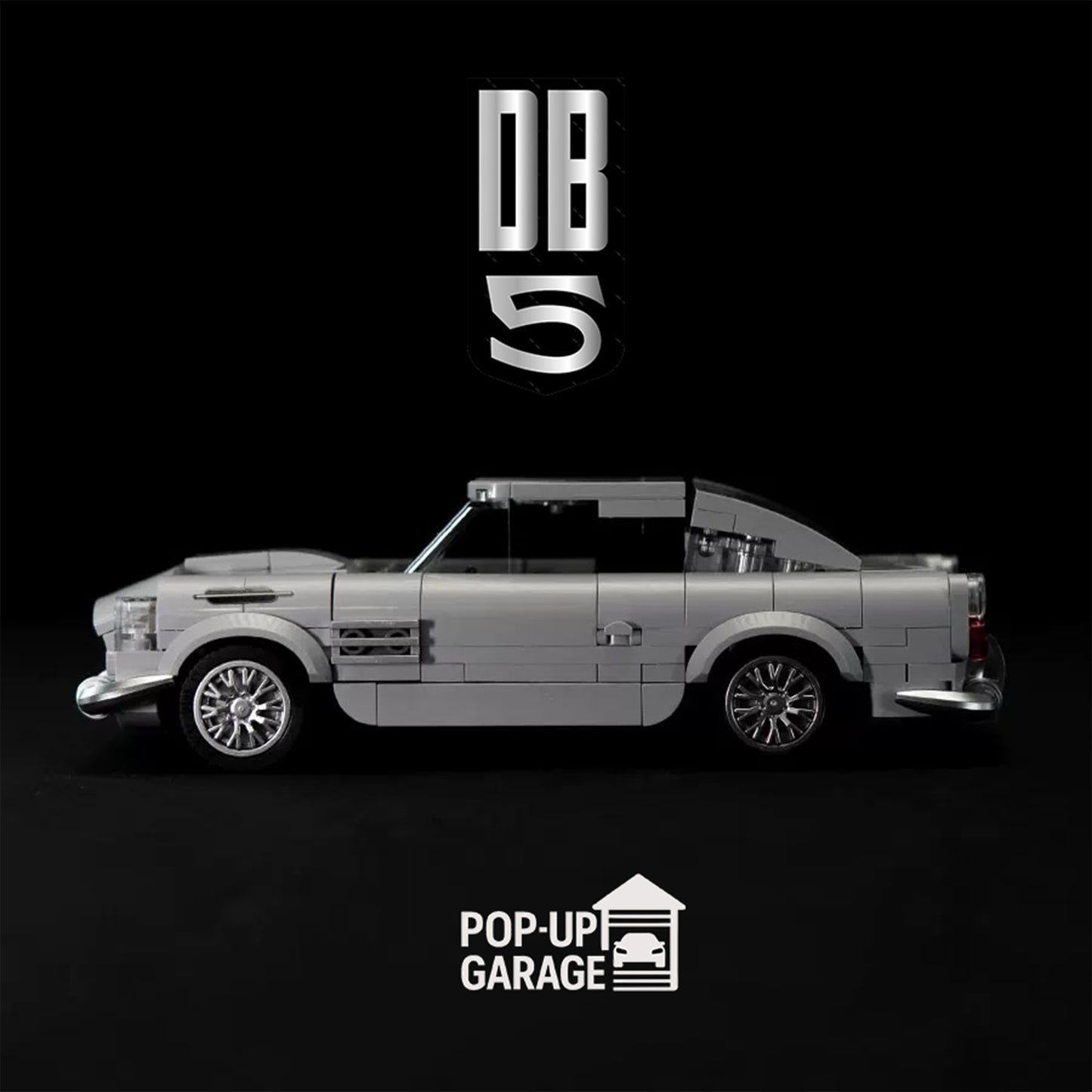 Turbo Bricks Aston Martin DB5 - Time Travelers Edition