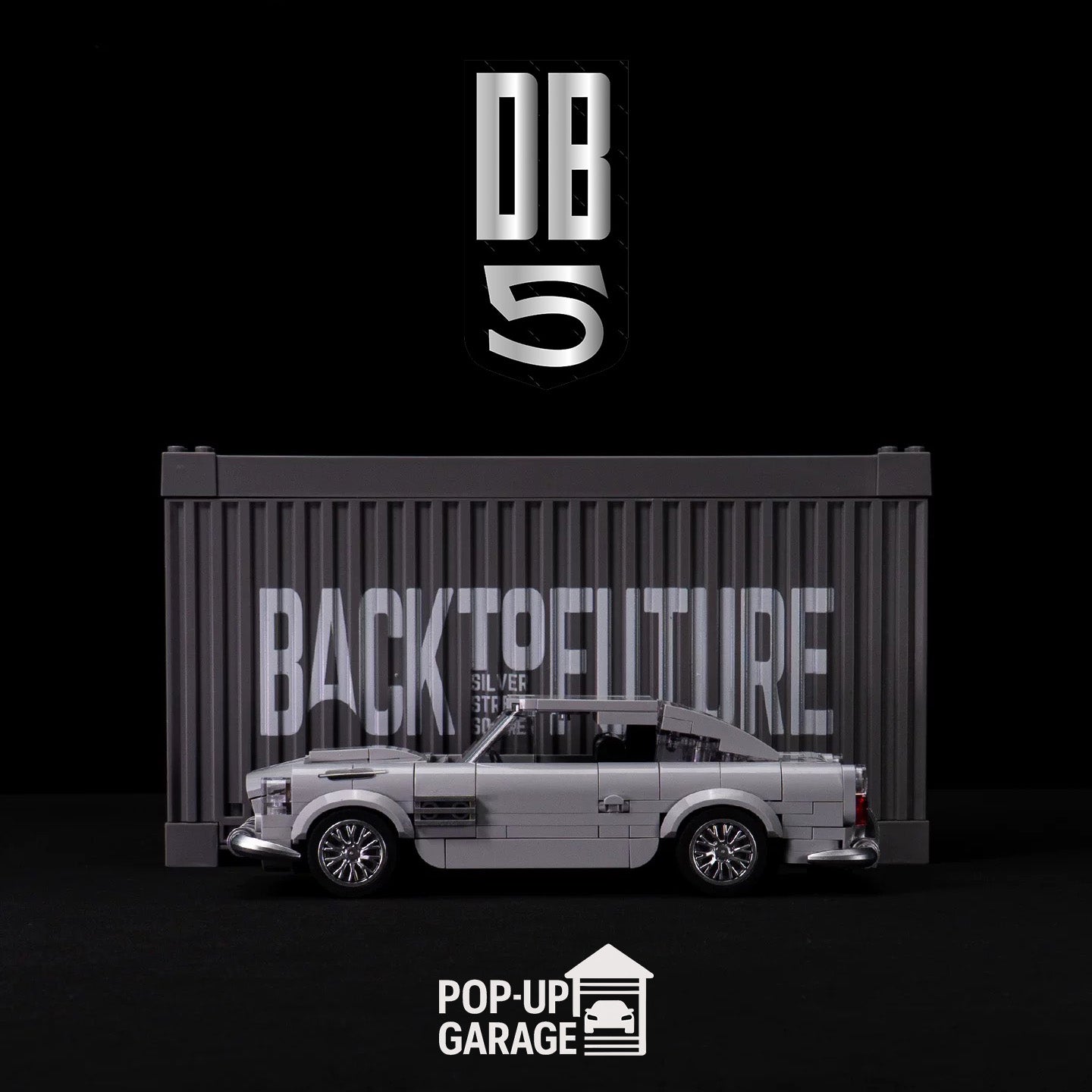 Turbo Bricks Aston Martin DB5 - Time Travelers Edition