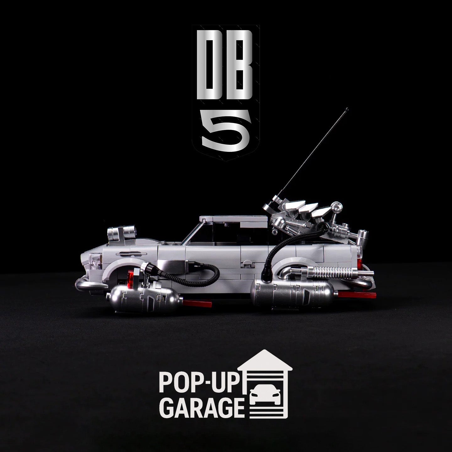 Turbo Bricks Aston Martin DB5 - Time Travelers Edition