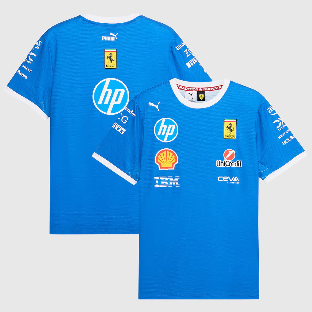 Scuderia Ferrari Drivers T-Shirt 2025 - Monza Special Edition