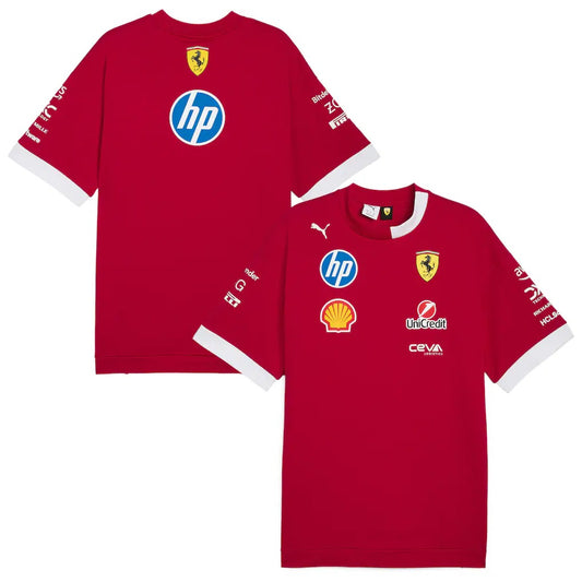 Scuderia Ferrari Drivers T-Shirt 2025