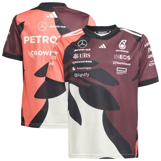 Mercedes AMG Petronas Team T-Shirt 2025 - Miami Special Edition