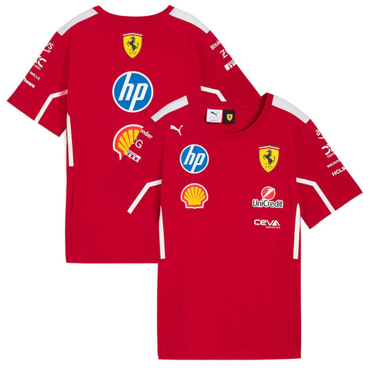 Scuderia Ferrari Team T-Shirt 2025