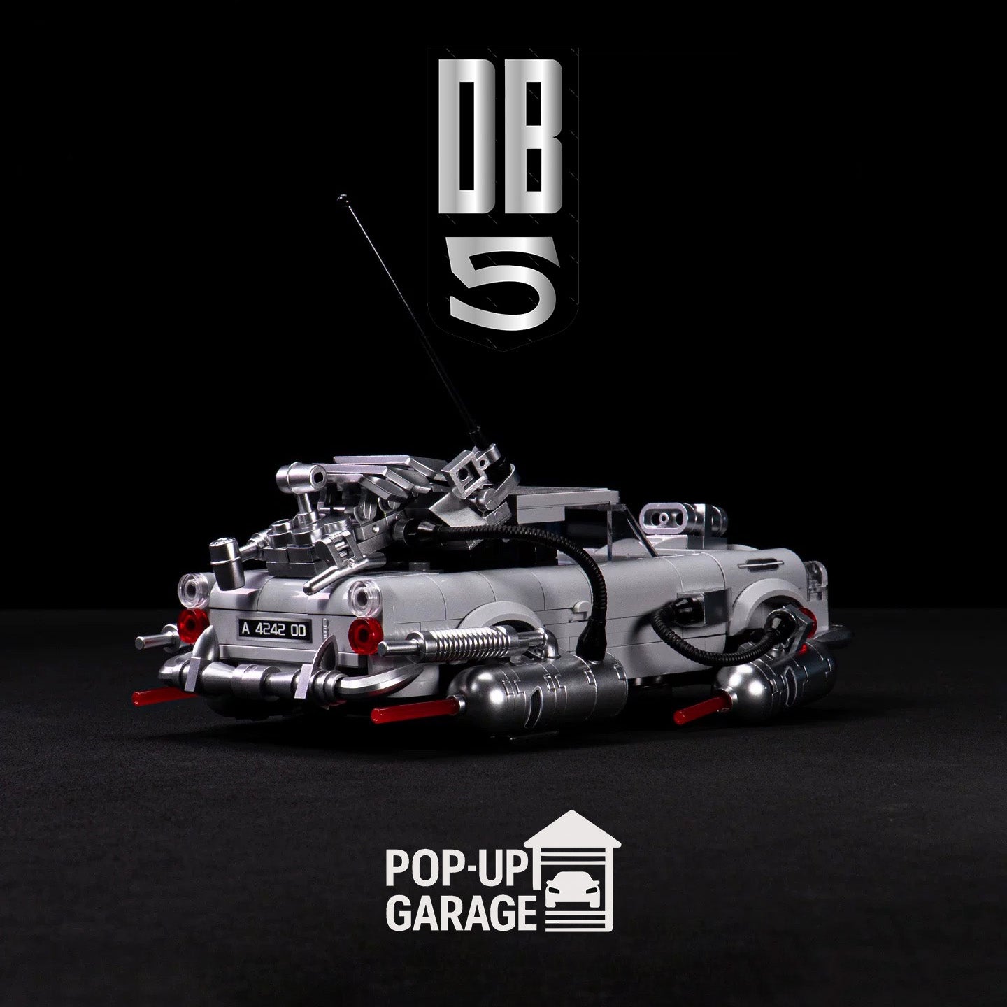 Turbo Bricks Aston Martin DB5 - Time Travelers Edition