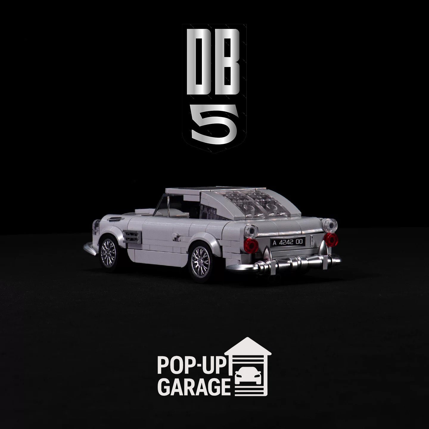 Turbo Bricks Aston Martin DB5 - Time Travelers Edition