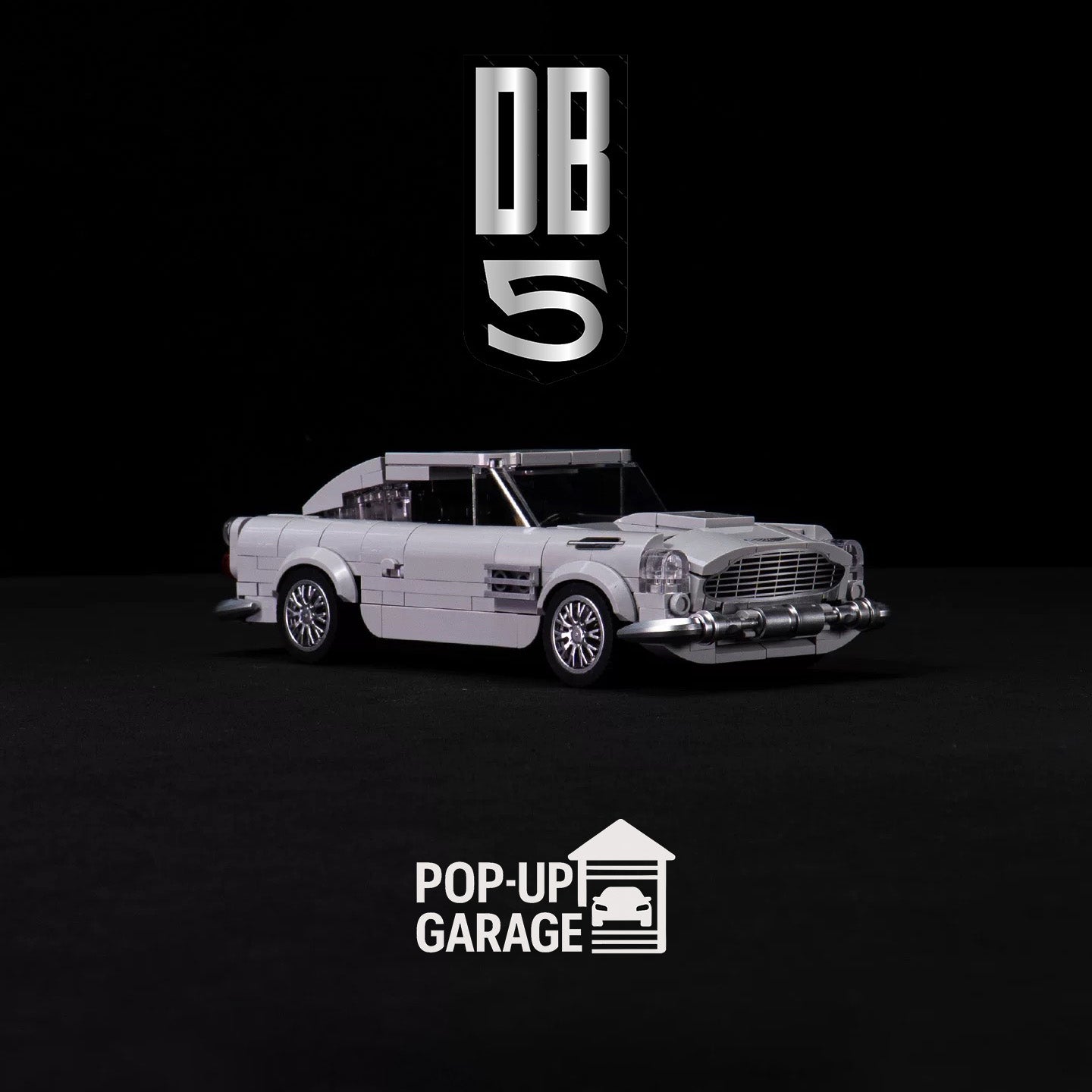 Turbo Bricks Aston Martin DB5 - Time Travelers Edition