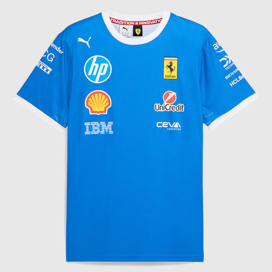 Scuderia Ferrari Drivers T-Shirt 2025 - Monza Special Edition
