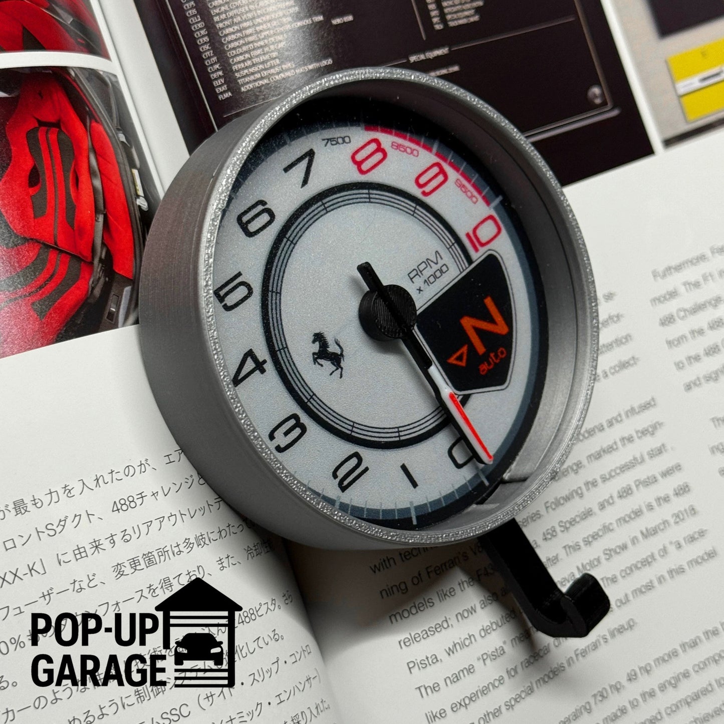 Ferrari 488 Pista Tachometer