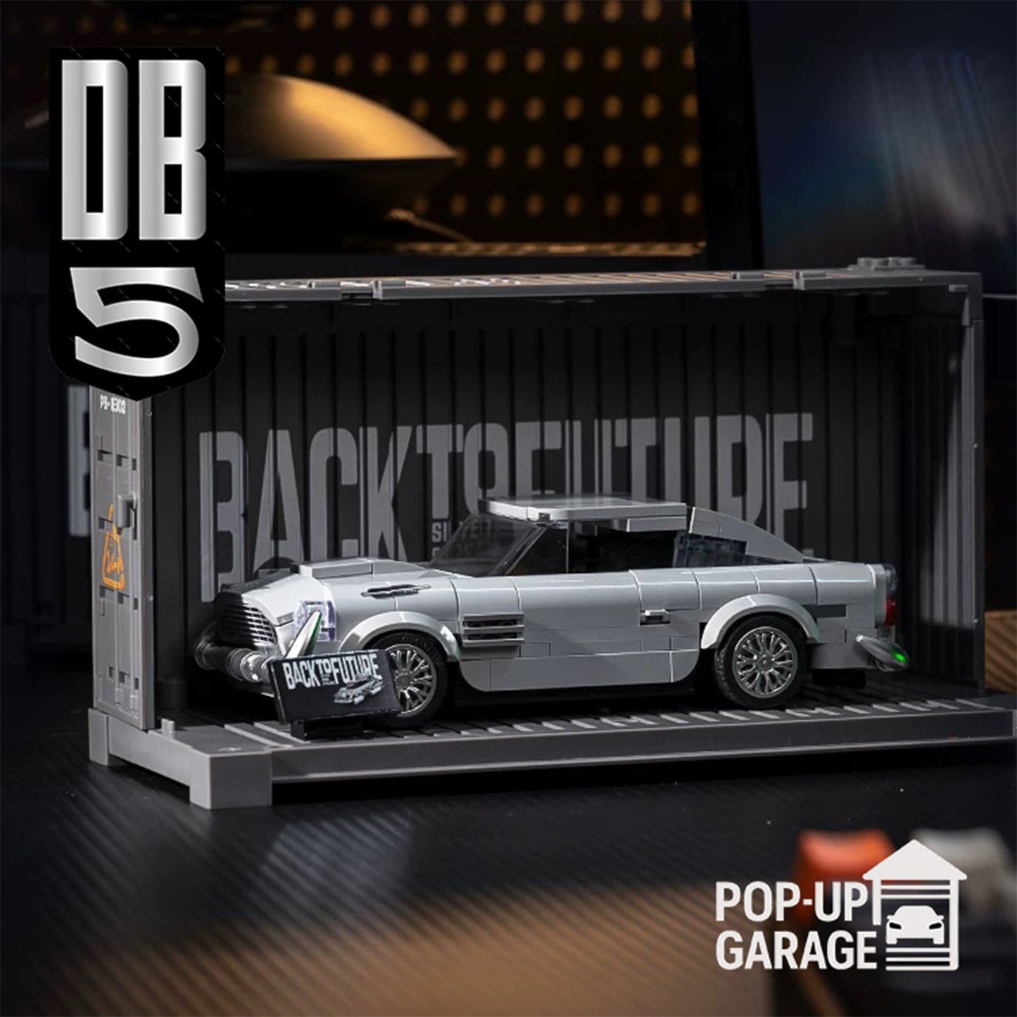 Turbo Bricks Aston Martin DB5 - Time Travelers Edition