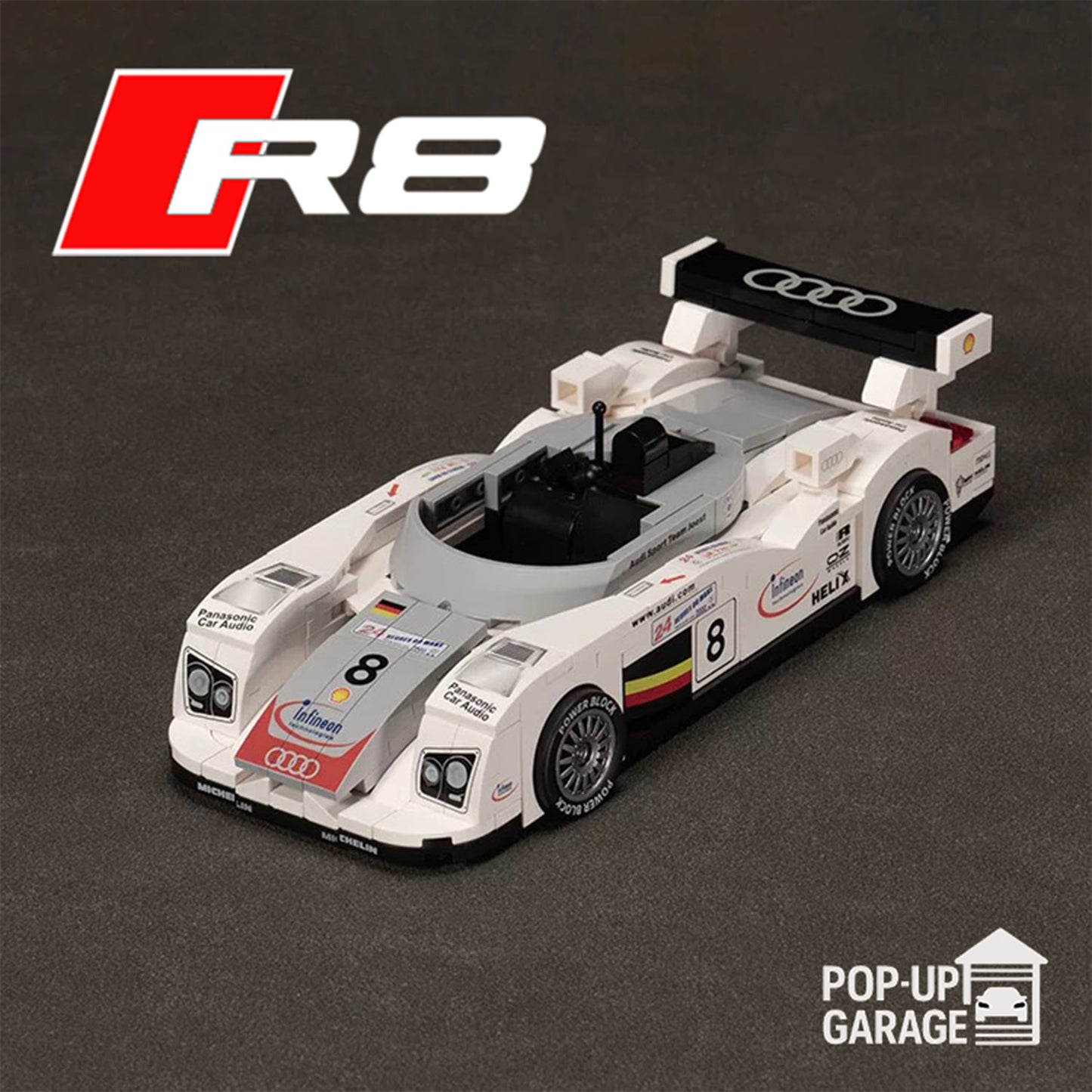 Turbo Bricks Audi R8 LMP 2000