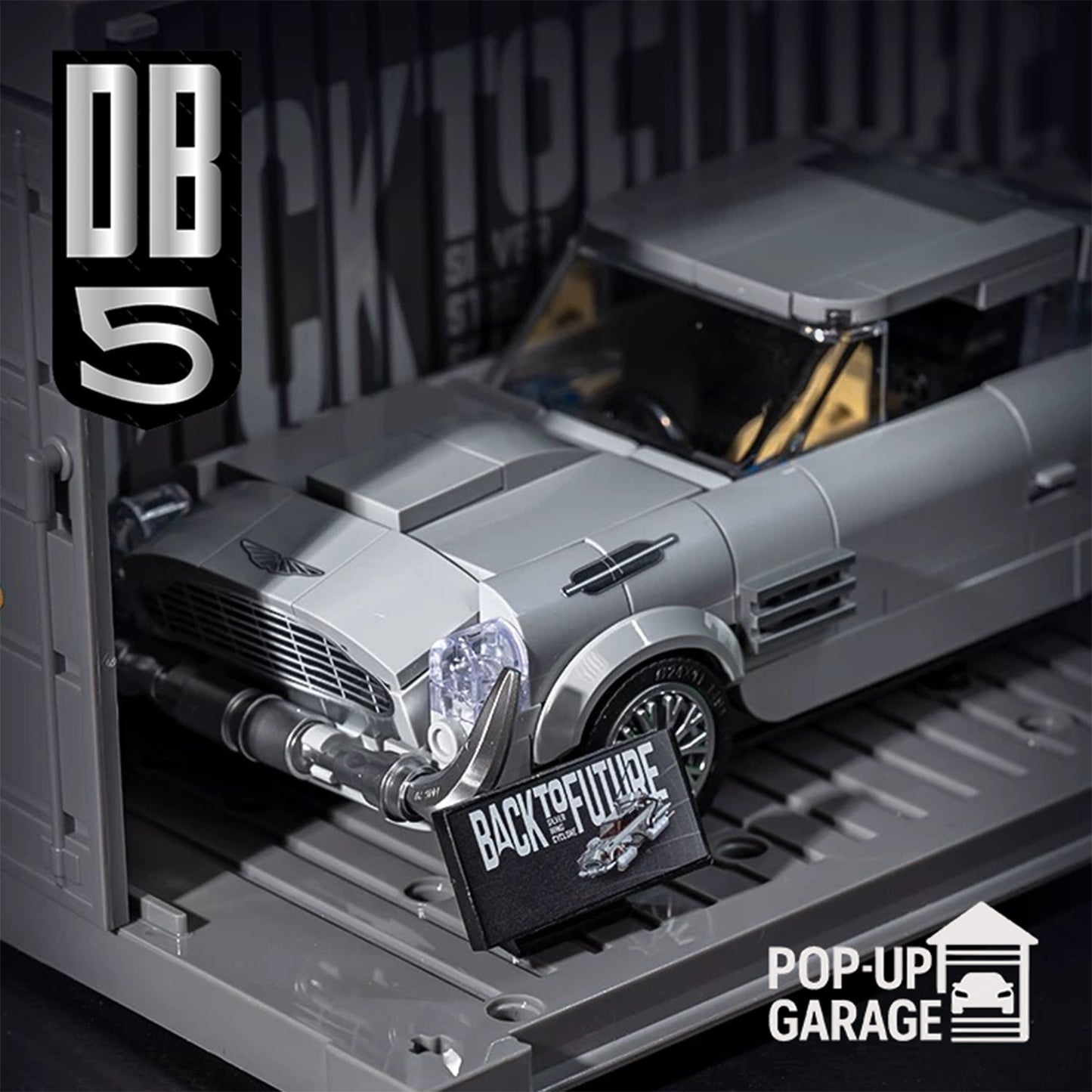 Turbo Bricks Aston Martin DB5 - Time Travelers Edition