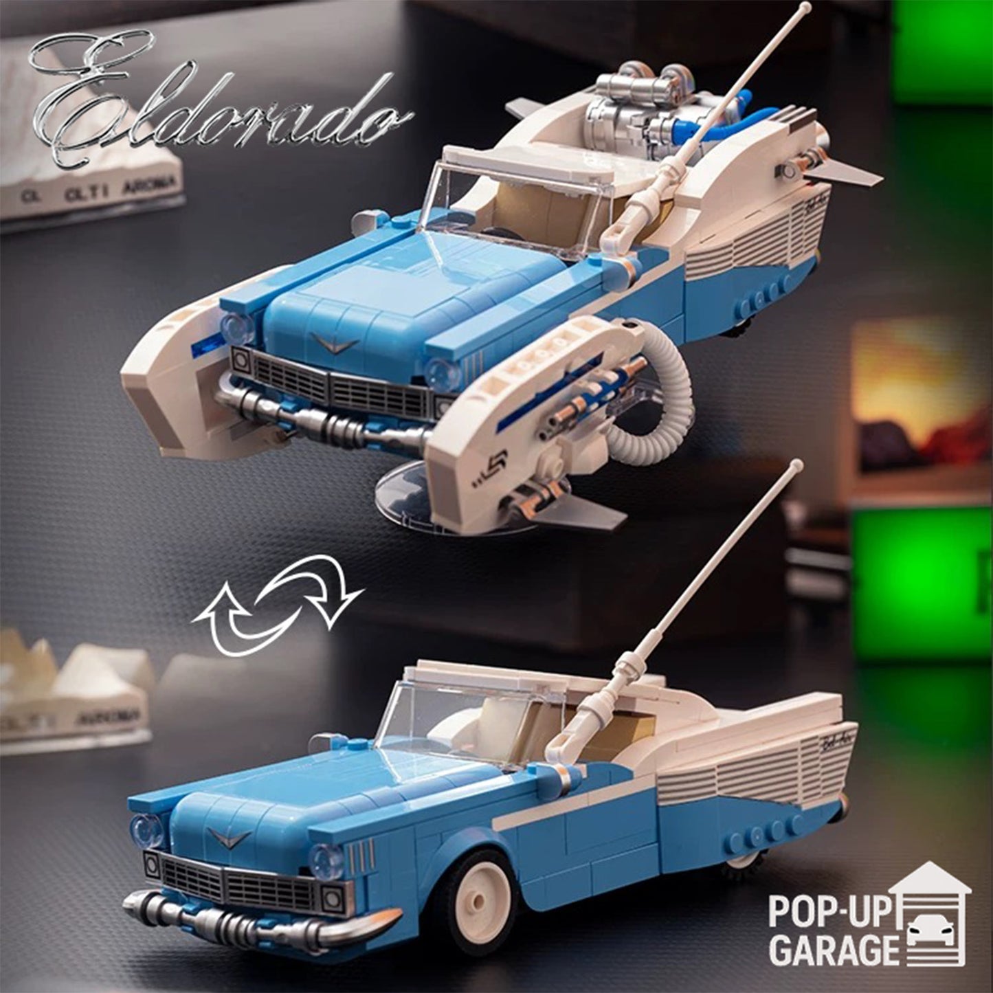 Turbo Bricks Cadillac Eldorado - Time Travelers Edition