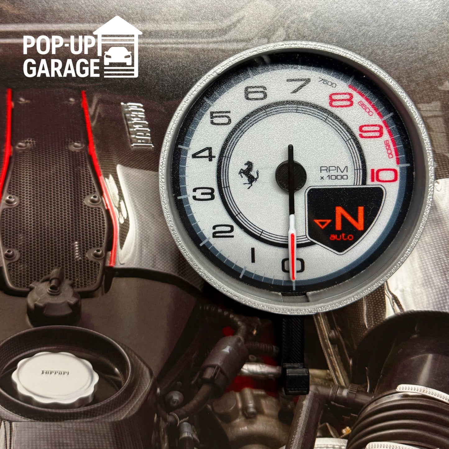 Ferrari 488 Pista Tachometer