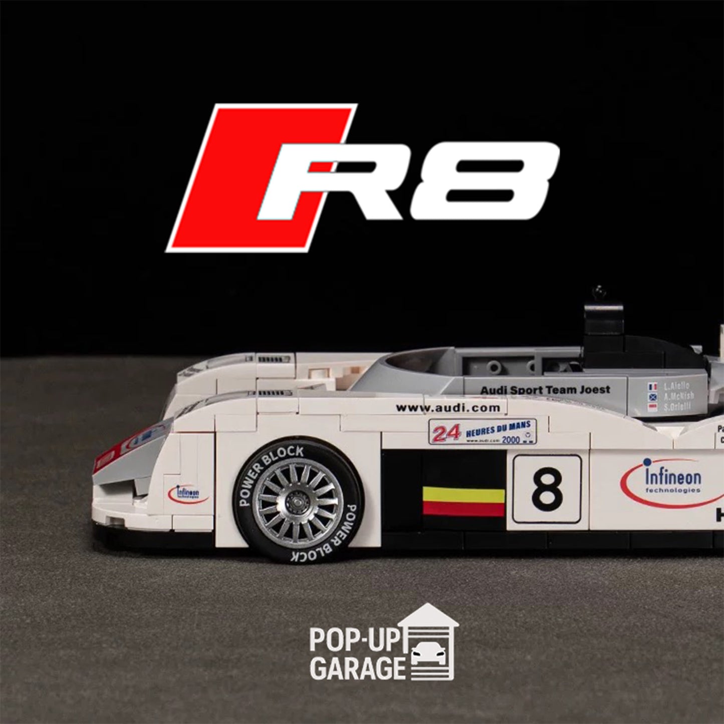 Turbo Bricks Audi R8 LMP 2000