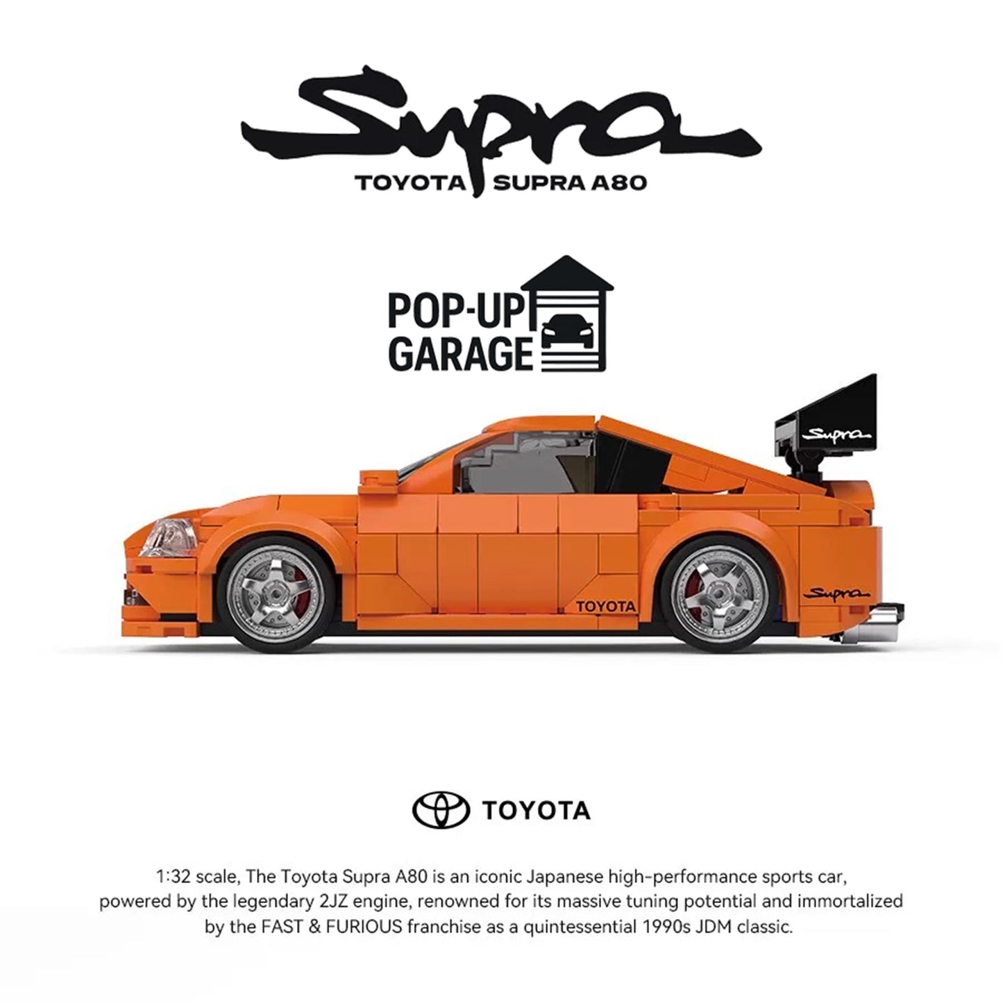 Turbo Bricks Toyota Supra A80