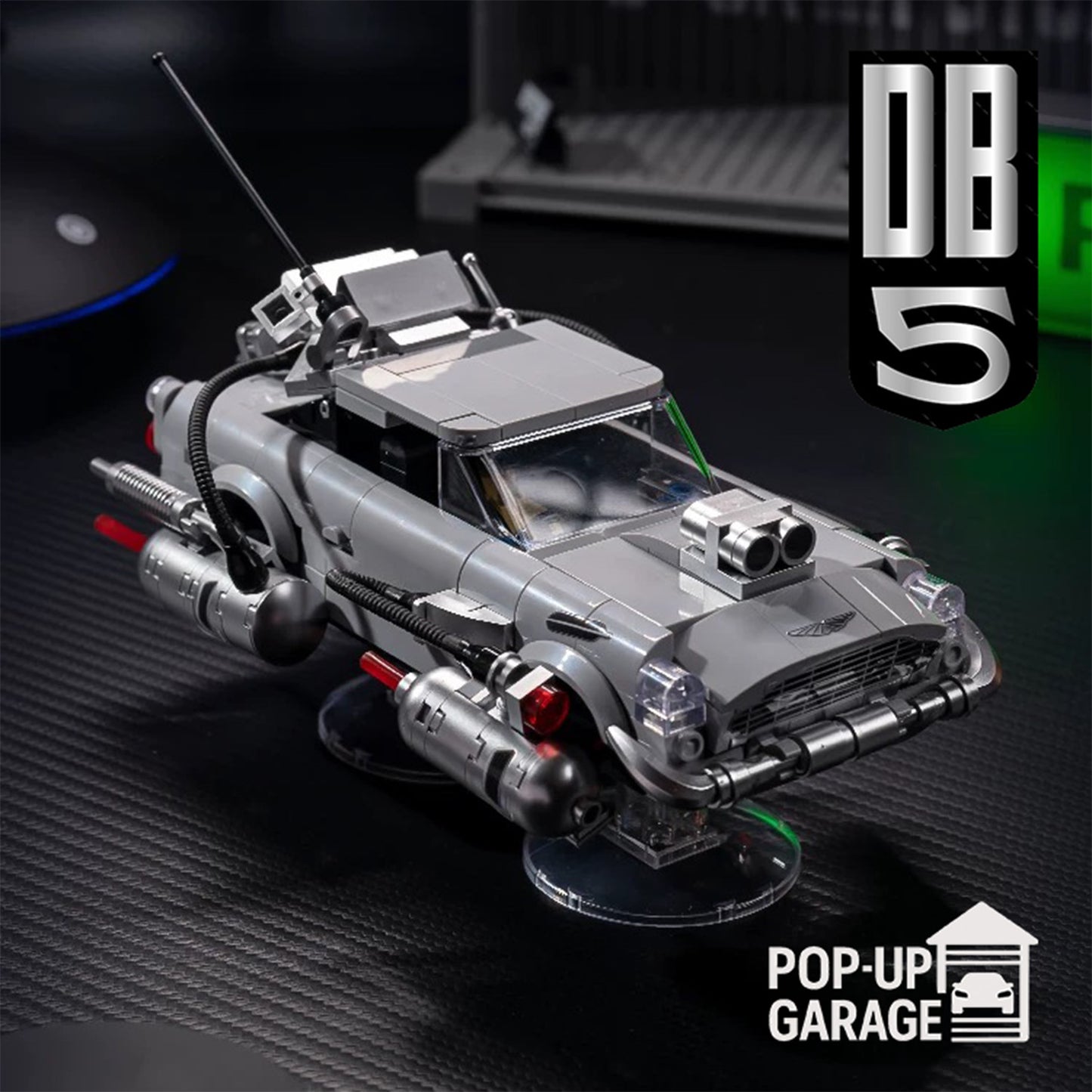 Turbo Bricks Aston Martin DB5 - Time Travelers Edition
