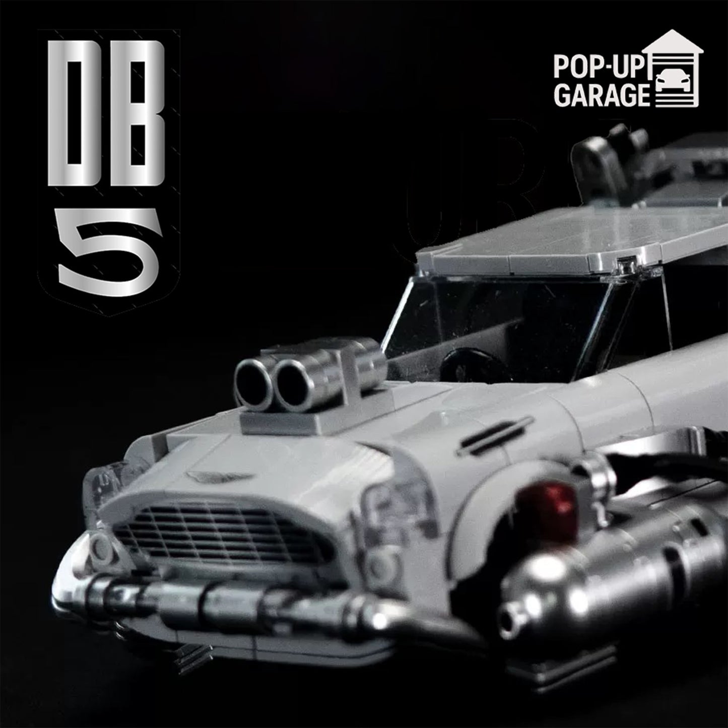 Turbo Bricks Aston Martin DB5 - Time Travelers Edition