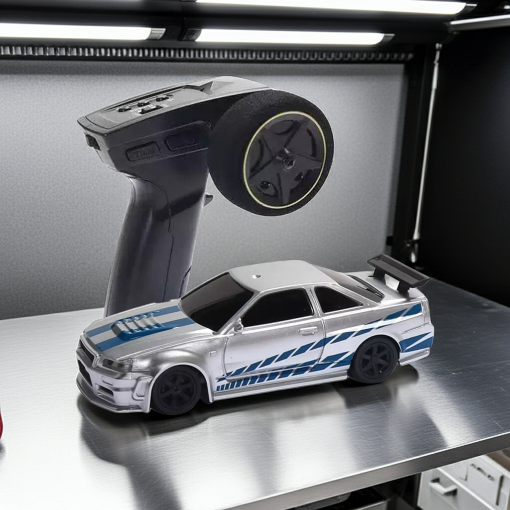 Nissan Skyline GT-R R34 | RC Turbo Drifters | Pop-Up Garage – Pop