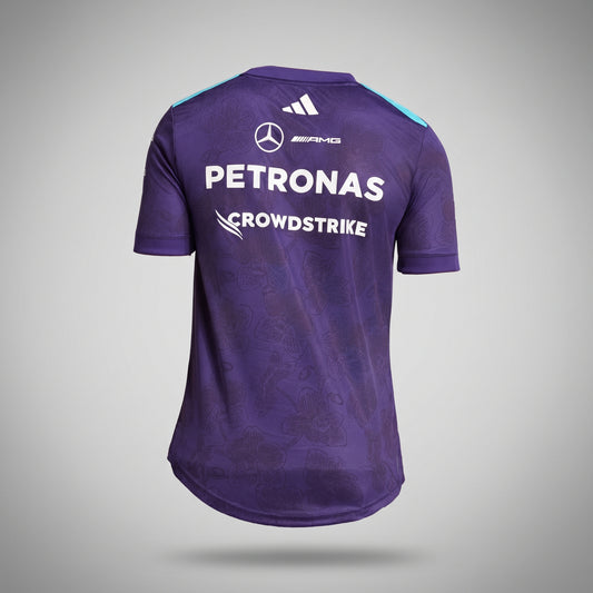 Mercedes AMG Petronas Team T-Shirt 2026 | Vanda Bloom Singapore Edition