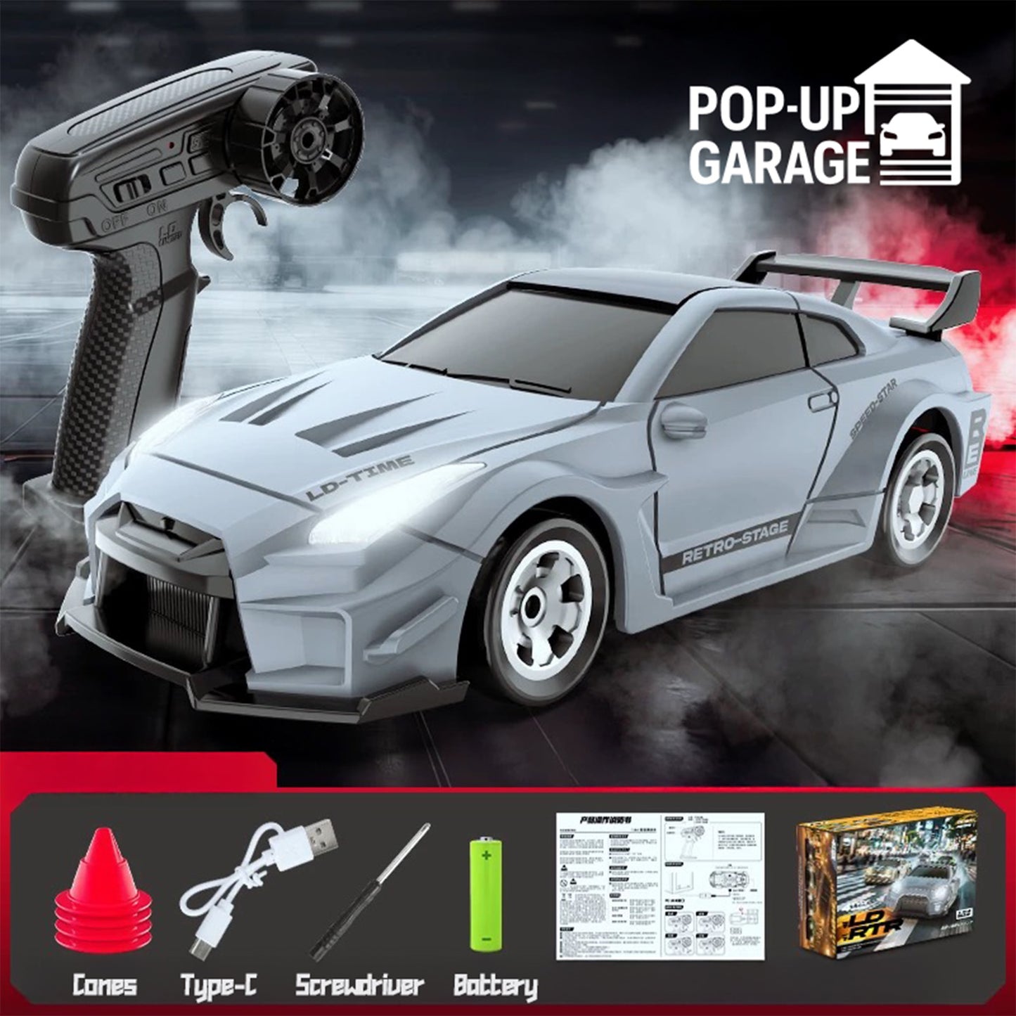 Nissan GT-R R35 | ABS-model | 1:64