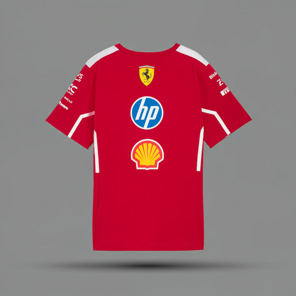 T-shirt des pilotes Scuderia Ferrari 2025 - Édition spéciale Monza