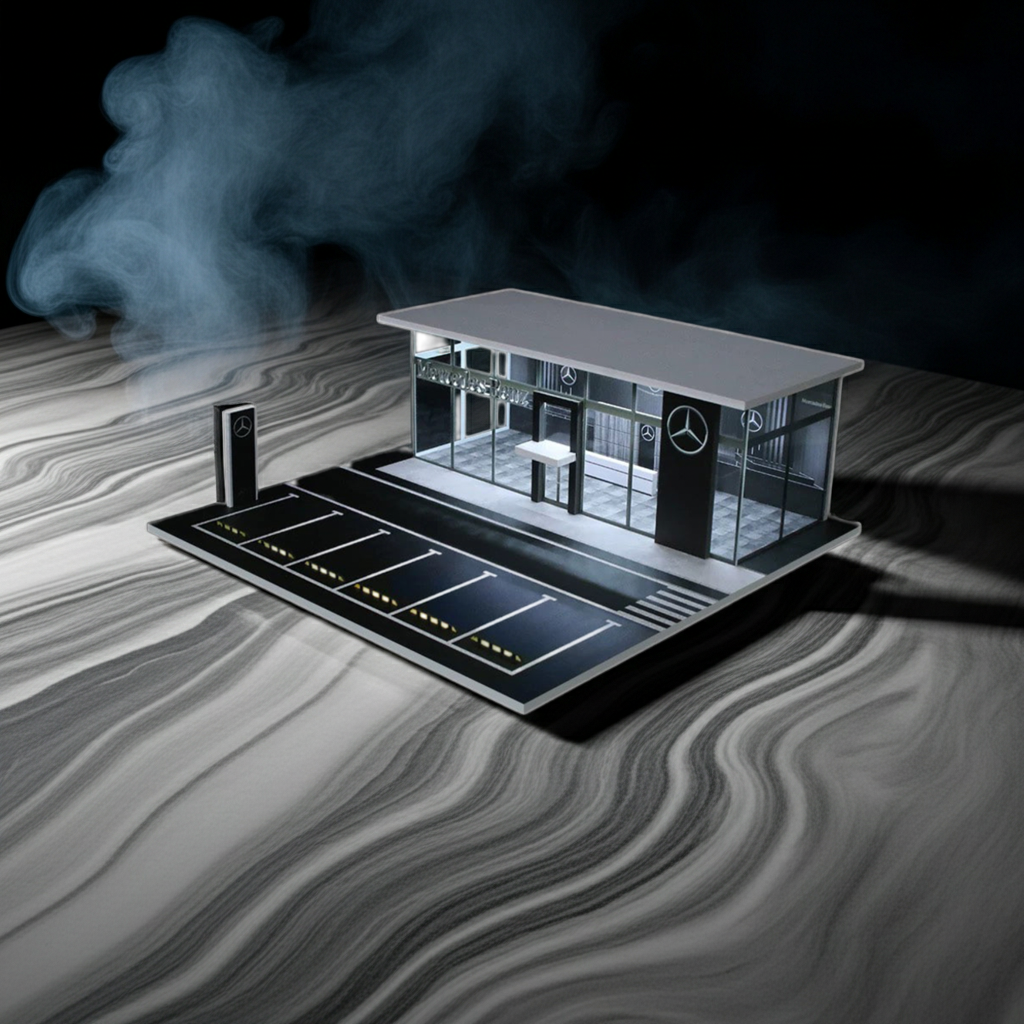 Salle d'exposition Mercedes-Benz