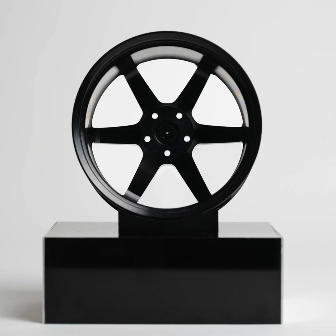 Rays | TE37 | Black (Red)