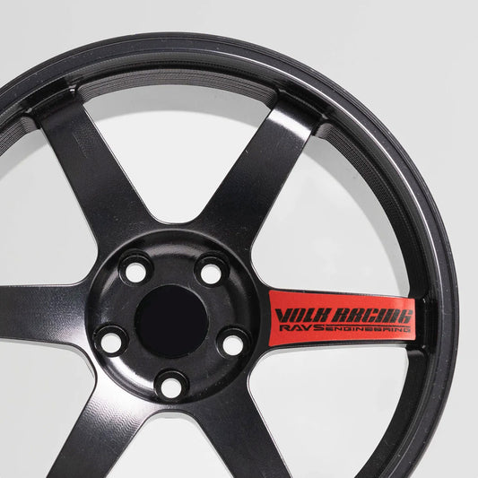 Rays | TE37 | Gunmetal Grey (Red)