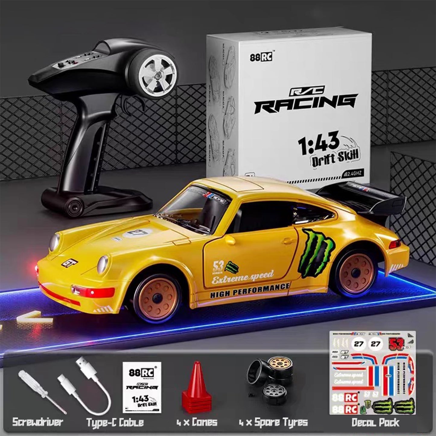 Porsche 911 Turbo (930) | Alloy Model | 1:43
