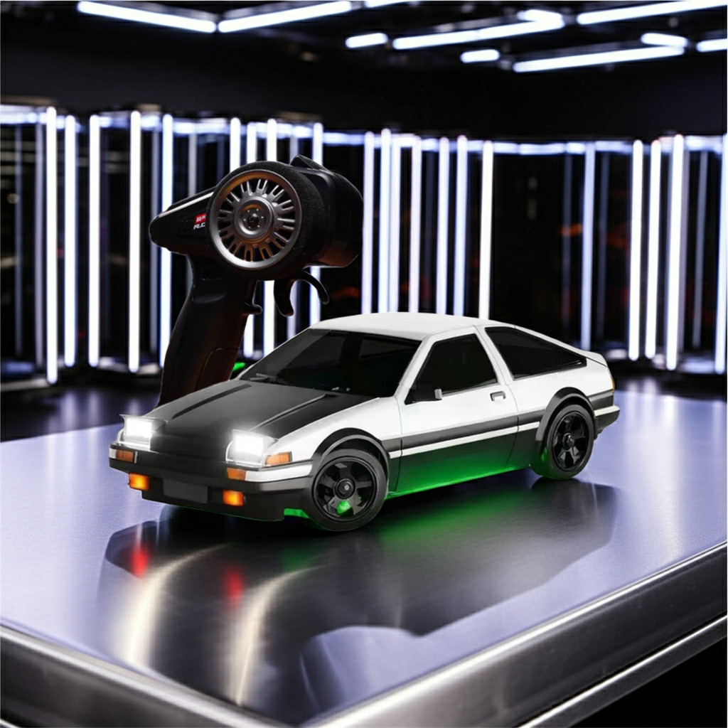 Toyota AE86 | 1:18 Scale | RC Turbo Drifters | Pop-Up Garage – Pop
