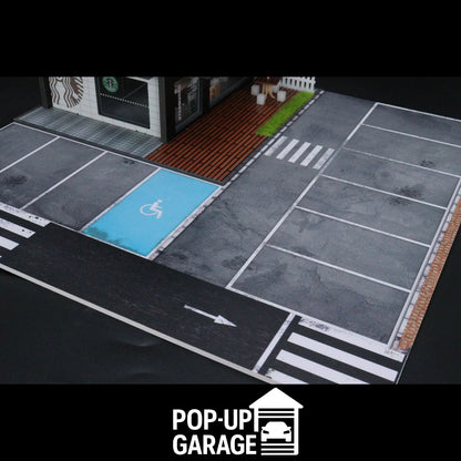 Starbucks Detailed Street Scene