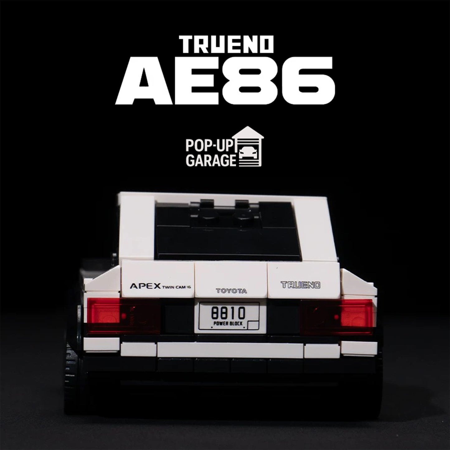 Turbo Bricks Toyota AE86 [Official Toyota Licensed]