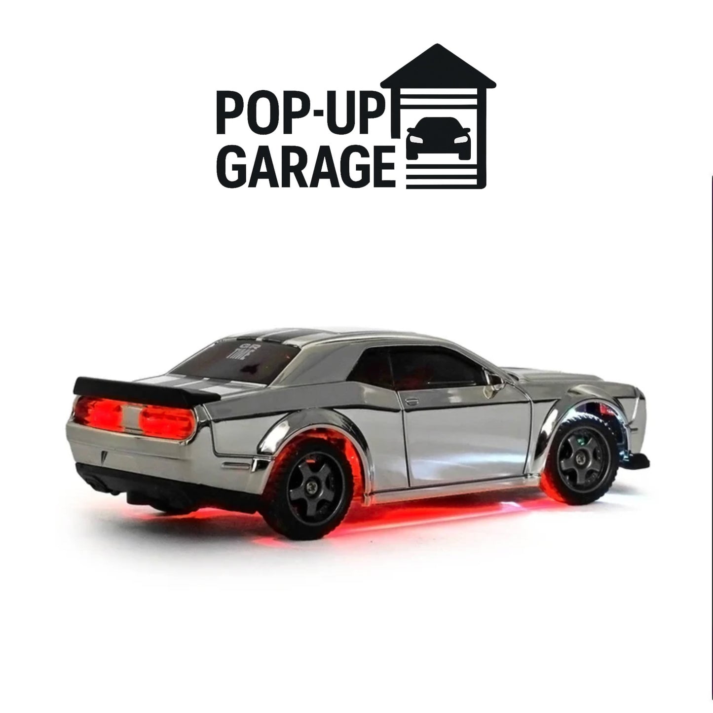 Dodge Challenger [Argent] | Modèle ABS | 1:43