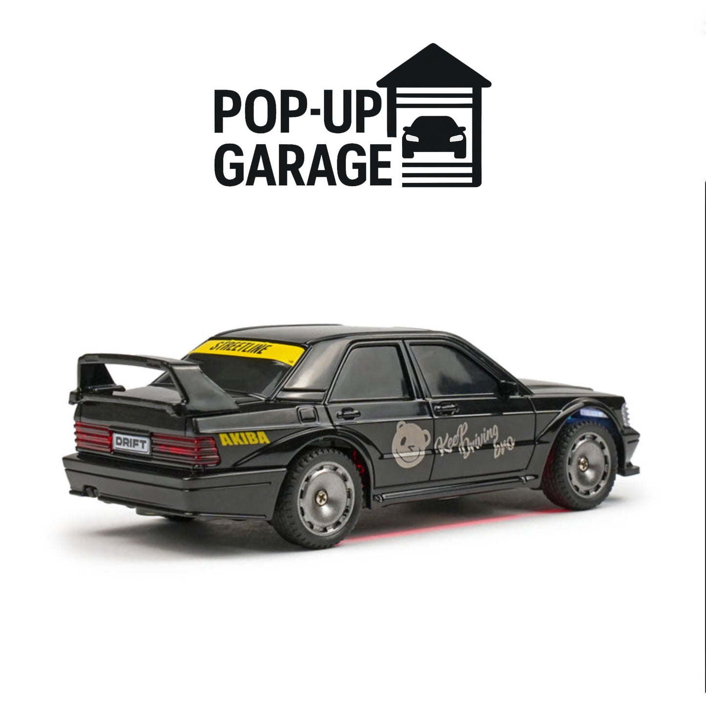 Mercedes-Benz 190E 2.5-16 Evolution II [Noir] | Modèle ABS | 1:43