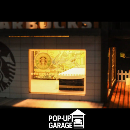Starbucks Detailed Street Scene