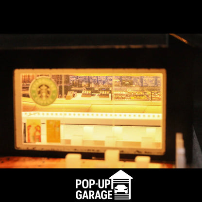 Starbucks Detailed Street Scene