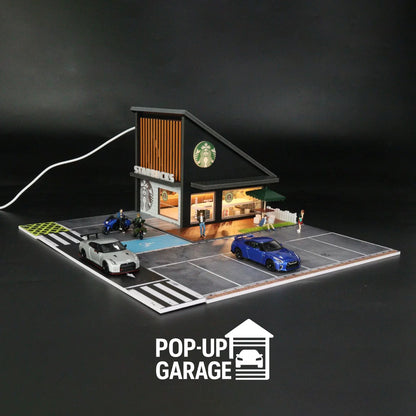 Starbucks Detailed Street Scene