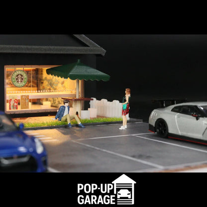 Starbucks Detailed Street Scene