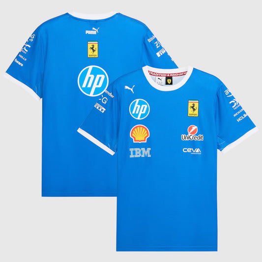 Scuderia Ferrari Drivers T-Shirt 2025 - Monza Special Edition