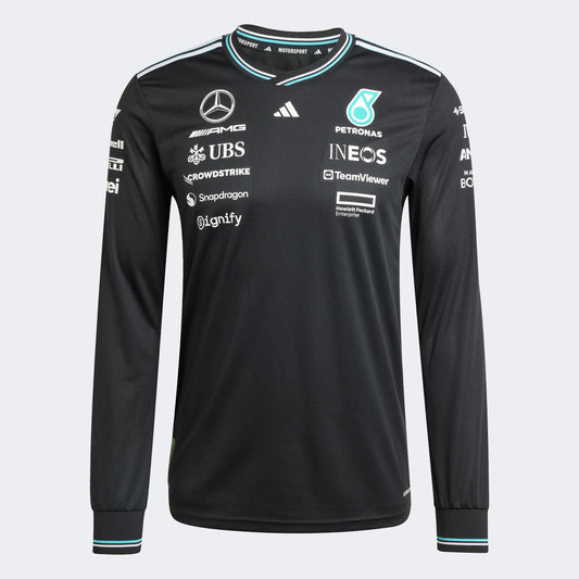 Mercedes AMG Petronas Drivers Long Sleeve 2025 [Black]