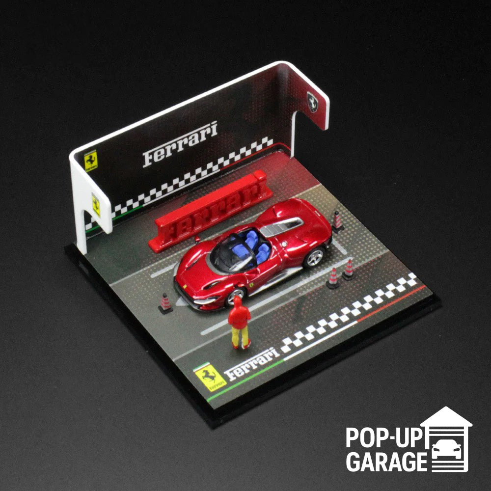 Ferrari Desk Garage | Racing Red