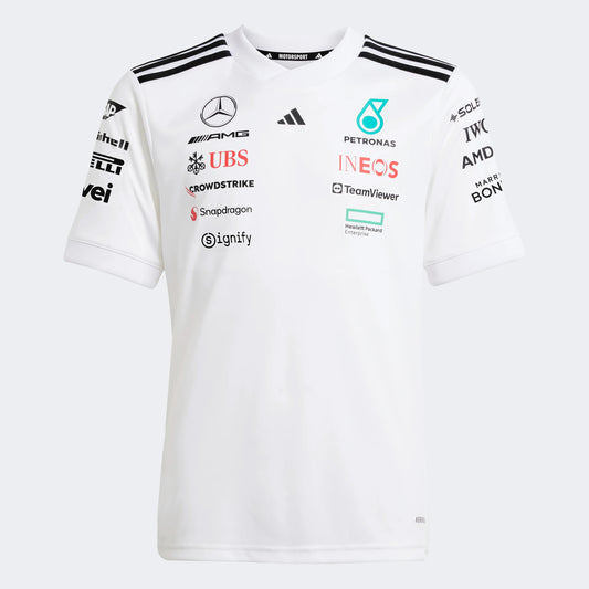 Mercedes AMG Petronas Team T-Shirt 2025 [White]