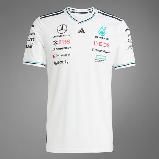 Mercedes AMG Petronas Drivers T-Shirt 2025 [White]