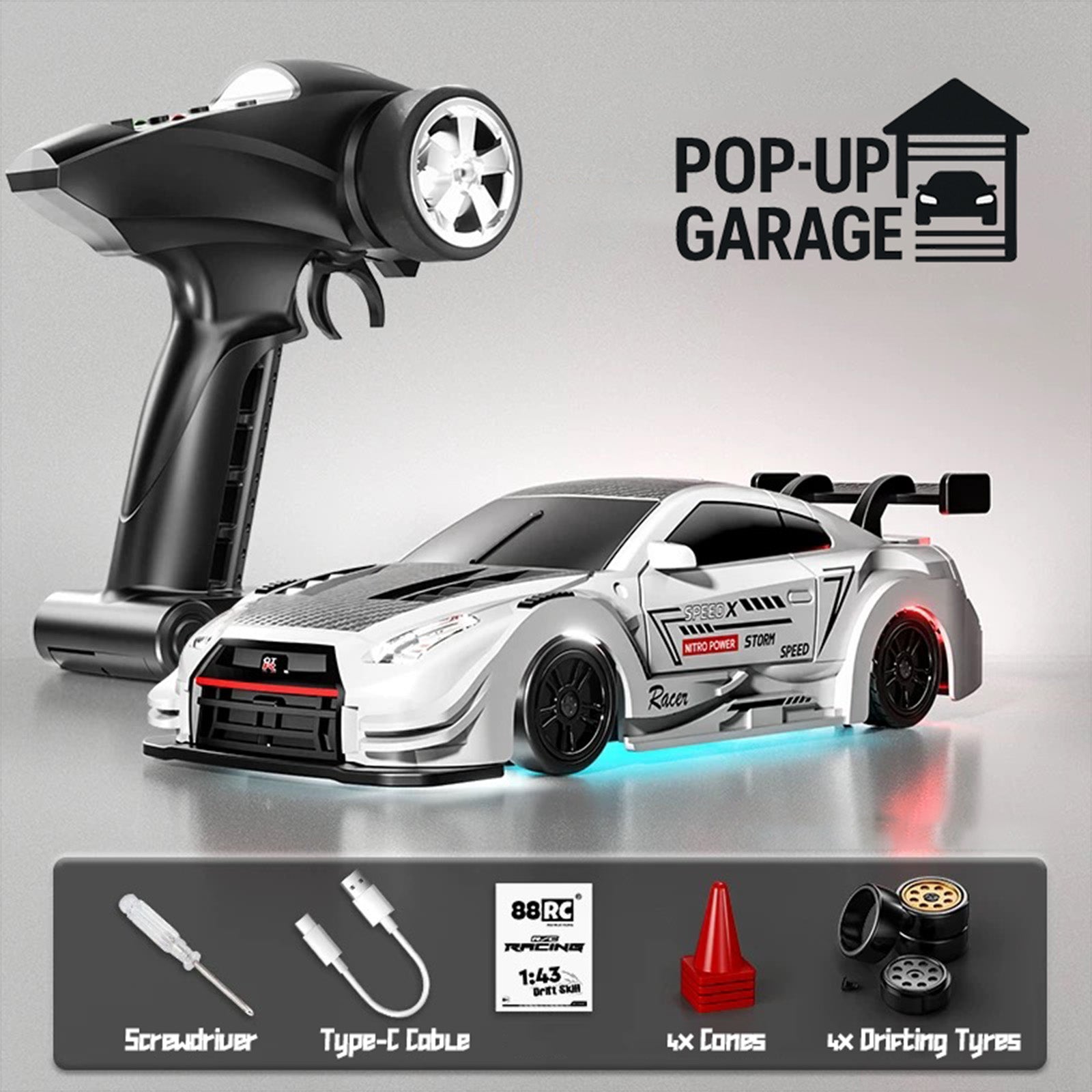 GT-R R35 Street Tuned | RC Turbo Drifters | Pop-Up Garage – Pop-Up
