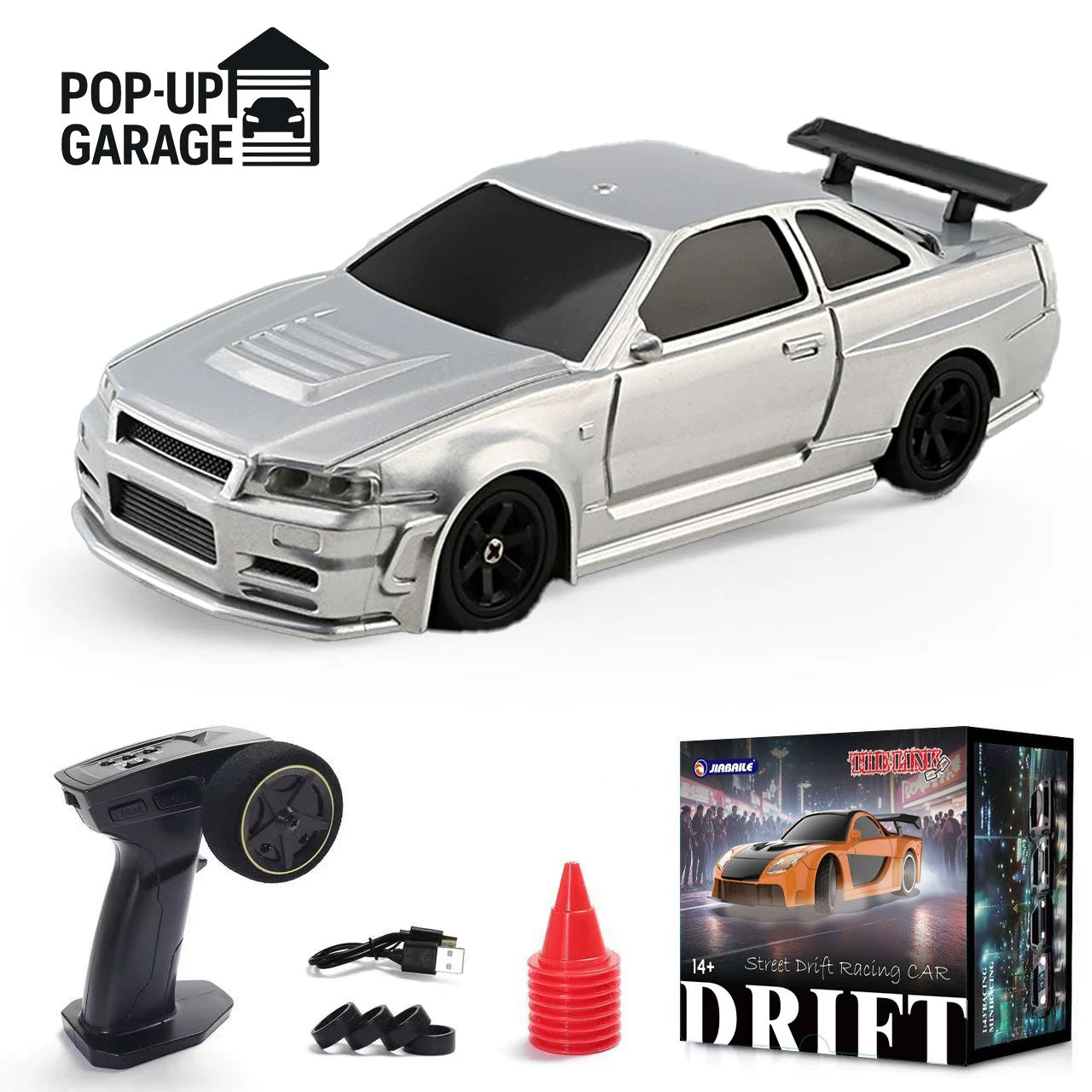 Nissan Skyline GT-R R34 | RC Turbo Drifters | Pop-Up Garage – Pop