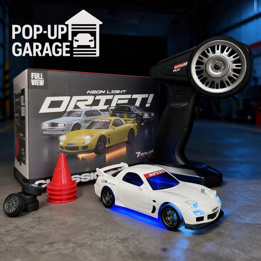 Mazda RX-7 FD3S (Initial-D) Blanche | Modèle ABS | 1:43