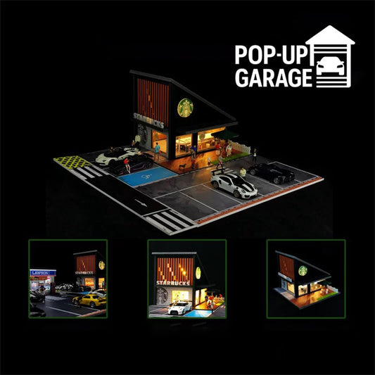 Starbucks Detailed Street Scene