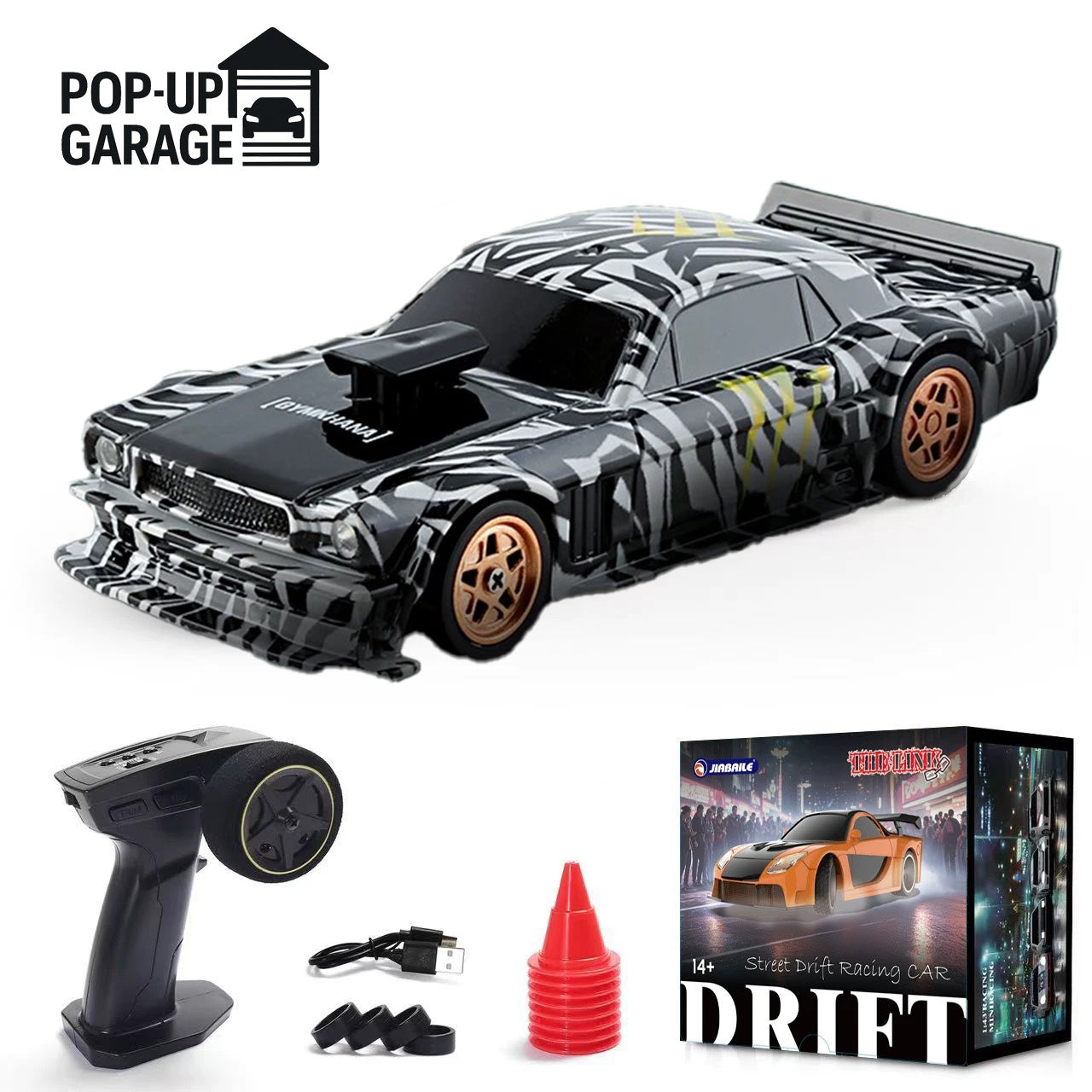 Ford Mustang Widebody Drift Monster V2  | ABS Model | 1:43