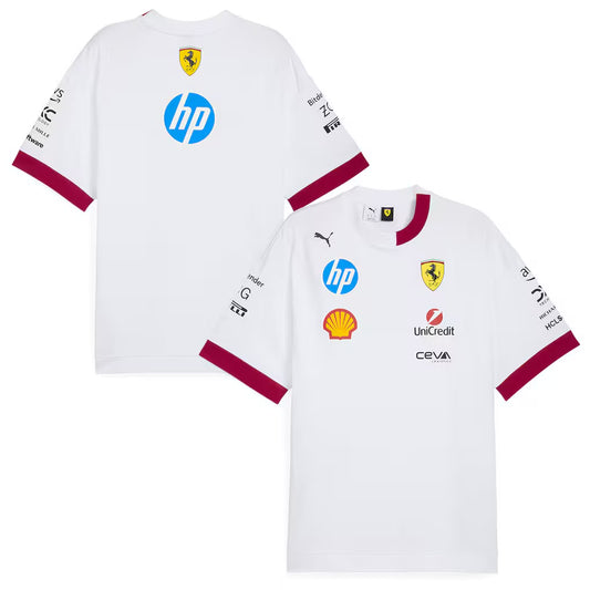 Scuderia Ferrari Drivers T-Shirt 2025 - Miami Special Edition