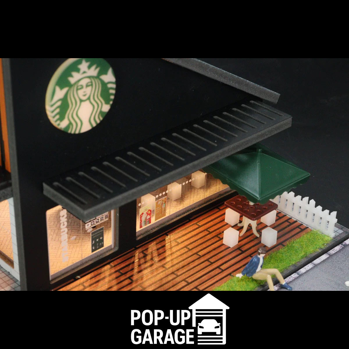 Starbucks Detailed Street Scene